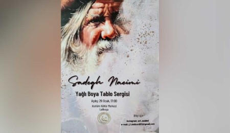 Sadegh Naeimi'nin yağlı tablo sergisi 29 Ocak'ta AKM'de