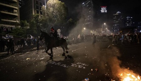 İsrail Genelkurmay Başkanı ülkede "dış tehditlerin iç fırtınayla birleştiğini" söyledi