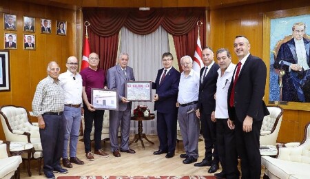 Başbakan Ünal Üstel, Siligu Dayanışma Derneği’ni kabul etti 