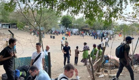 Sudan'dan tahliye edilen 3 Türk kafilesinden 2'si Etiyopya sınırında
