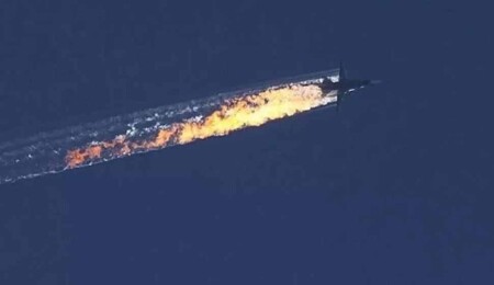 Suriye'de hangi ülkeye ait olduğu bilinmeyen savaş uçağı düştü