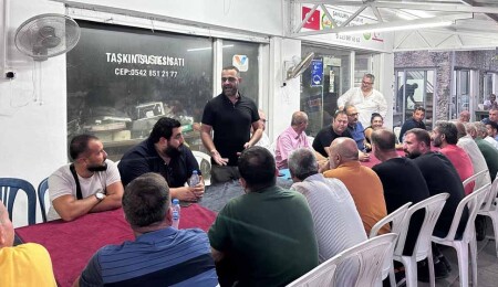 CTP Girne İlçesi, Hataylılar Derneği ve Şanlıurfa Kültür ve Dayanışma Derneği'ni ziyaret etti