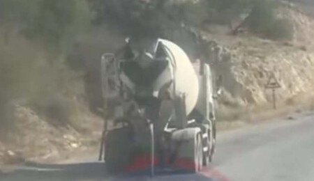Beton mikseri sürücüsüne trafik ve çevre ceza yaptırımı: Toplam 26 bin 80 TL ceza kesildi!