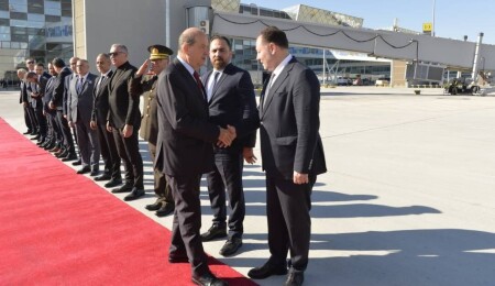 Cumhurbaşkanı Tatar Brüksel'e gitti, ardından Polonya'ya geçecek