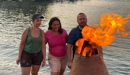 1. Tatlısu Akdeniz Ateşi Kâğıt Fırın Etkinliği gerçekleşti