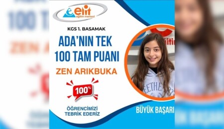 Koleje Giriş Sınavı'nda Zen Arıkbuka 100 tam puanla KKTC birincisi oldu