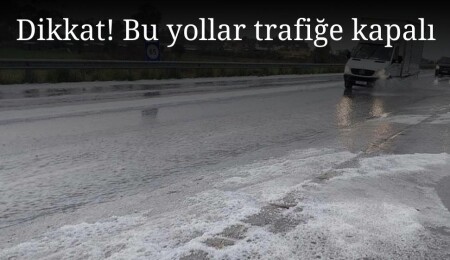 Gazimağusa ve Girne’de bazı yollar trafik akışına kapatıldı