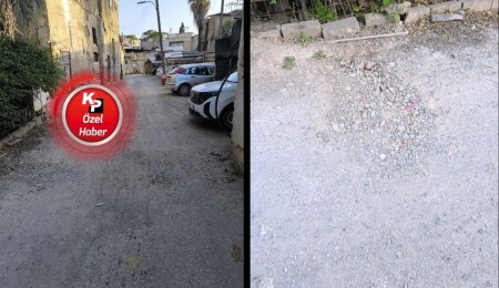 Surlariçi’ndeki Demirkent Sokak’ta yol çökme şikayeti: Vatandaşlar kalıcı çözüm istiyor
