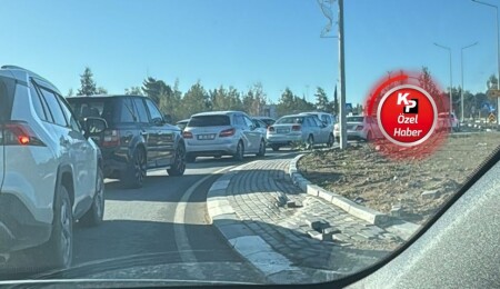 Metehan'da 1 saati aşkın bekleyiş: Altyapı çalışmalarının tamamlanmasına rağmen yoğunluk devam ediyor