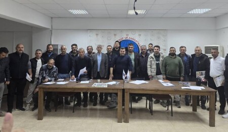 Kıbrıs Türk Mekanik Sıhhi Tesisatçılar Birliği'nde yeni başkanı Tünser Tayfuner