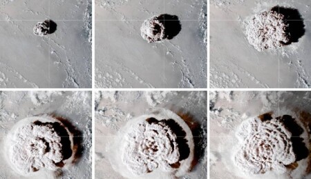 NASA açıkladı: Tonga yanardağı kayıtlara geçen en büyük kül bulutuna neden oldu