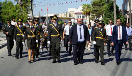 20 Temmuz Barış ve Özgürlük bayramı, İskele’de de törenlerle kutlandı