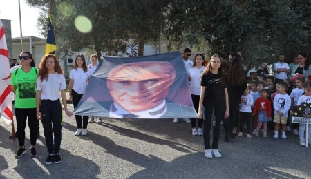 Mustafa Kemal Atatürk, İskele’de de törenle anıldı