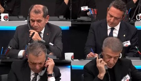 Dört büyüklerin başkanları yan yana! Depremzedeler için bağış topladılar