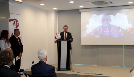 Başbakan Üstel, Burhan Yetkili'yi anma törenine katıldı