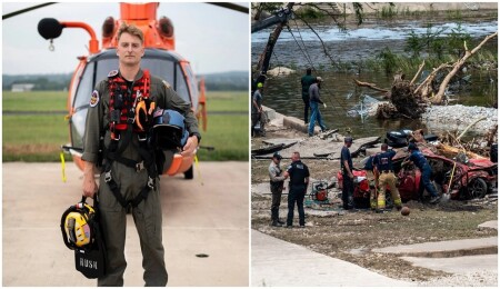 Selde 165 kişiyi kurtaran yüzücü kahraman oldu