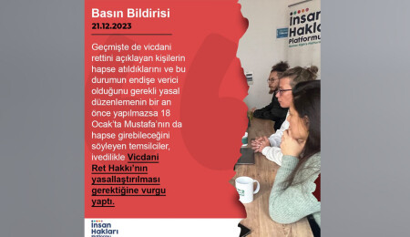 İnsan Hakları Platformu Kıbrıs’ta Vicdani Ret İnisiyatifi ile görüştü