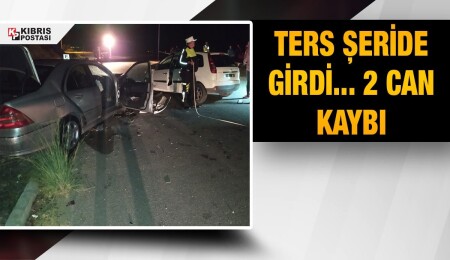 Bafra'da feci kaza: 2 kişi hayatını kaybetti!