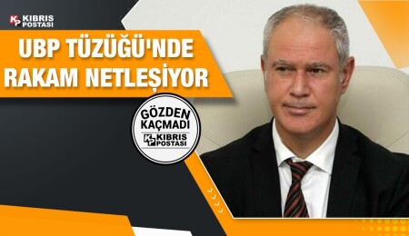 UBP'nin yeni tüzüğünde delege rakamı netleşiyor