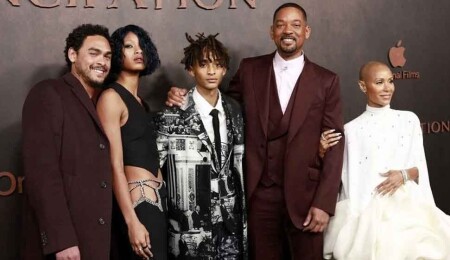 Will Smith Oscar tokadından sonra ilk kırmızı halısında