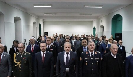 Atatürk, mezun olduğu Kuzey Makedonya'daki Manastır Askeri İdadisi'nde anıldı