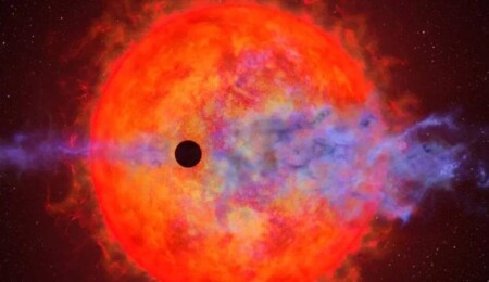 NASA'nın Hubble Uzay Teleskobu "öfkeli" yıldızın buharlaştırdığı gezegeni gözlemledi