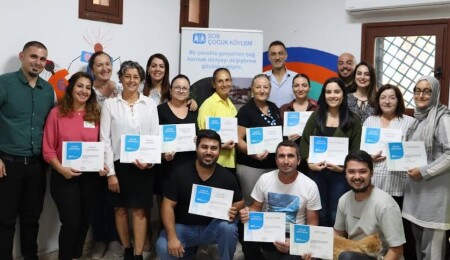 DAÜ-Pdram, Sos Çocuk Köyü’nde hizmet içi eğitim gerçekleştirdi