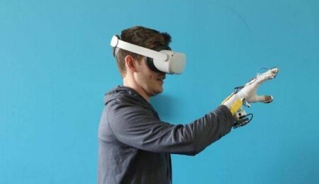 Dokunma hissini sanal gerçekliğe taşıyan bir teknoloji geliştirildi