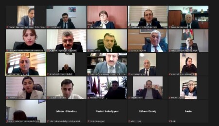 Azerbaycan-KKTC Yerel Yönetimleri Tecrübe Paylaşımı Programı video konferans yöntemiyle yapıldı