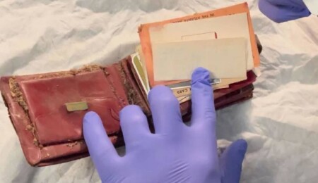 1958'de kaybolan cüzdan sinemada bulundu