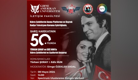 Türkan Şoray ile Ediz Hun, GAÜ'de söyleşiye katılacak