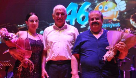 “46. Güzelyurt Portakal Festivali” kapsamında Arif Edizer ile İpek Amber konser verdi