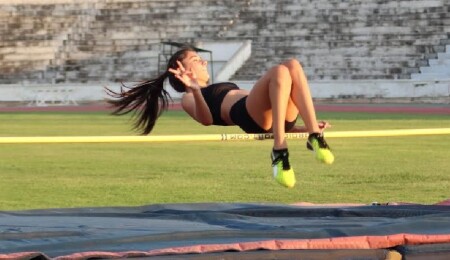 Atletler başarı için yarıştı