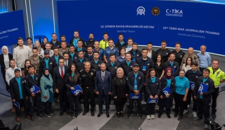 "25. Dönem Savaş Muhabirliği Eğitimi" tamamlandı