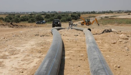 Ali Karavezirler: 500 tonluk yeni su deposu 49 gün süren çalışmaların ardından hizmete girdi