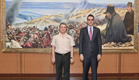 Yeni Lefkoşa Büyükelçisi Yasin Serim, Ankara'da veda ziyaretlerine başladı