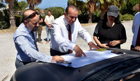 Fikri Ataoğlu, Lapta Gençlik Kampı’nı ziyaret etti