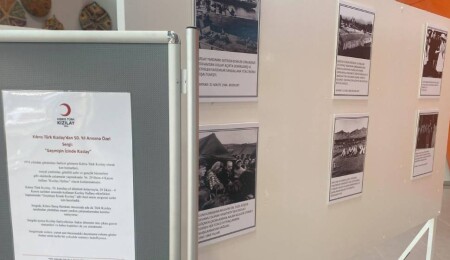 Ercan'da “Geçmişin İzinde Kızılay” sergisi...