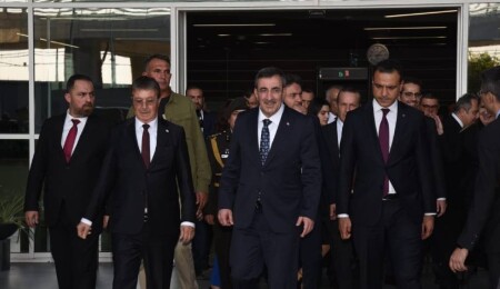 Türkiye Cumhuriyeti Cumhurbaşkanı Yardımcısı Cevdet Yılmaz, KKTC’de