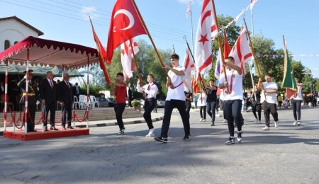 KKTC 41 yaşında: Güzelyurt’ta da tören düzenlendi