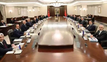 Türkiye Cumhurbaşkanlığı Kabinesi üyeleri KKTC'nin kuruluşunun 41. yılını kutladı