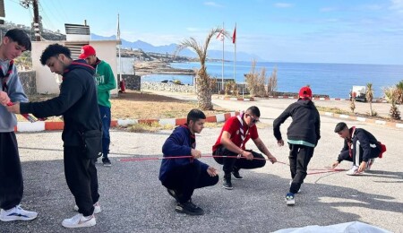 Kıbrıs Türk İzcilik Federasyonu “Ergin İzci Kışa Merhaba Kampı” düzenledi
