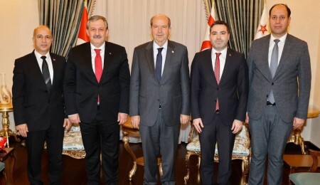 Cumhurbaşkanı Tatar, Türkiye Kickboks Federasyonunu kabul etti