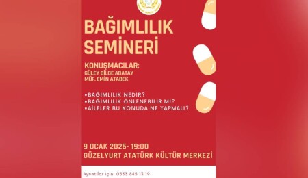 Evrensel Gençlik Derneği’nden ailelere “bağımlılık” semineri