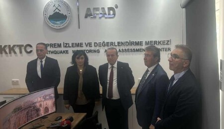 Ünal Üstel Deprem İzleme ve Değerlendirme Merkezi'ni ziyaret etti: En küçük sarsıntı dahi tespit edilecek