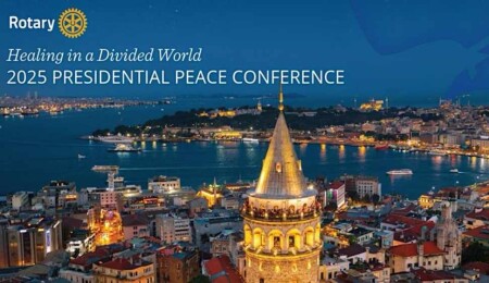 İstanbul’da Rotary Başkanlık Barış Konferansı düzenleniyor: Kıbrıs’tan Rotaryanlar da davetli