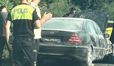 Ciklos'ta araç yangını!