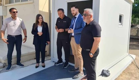 Mimarlar Odası’ndan Gazimağusa Ticaret Lisesi’ne engelli tuvaleti ve rampa