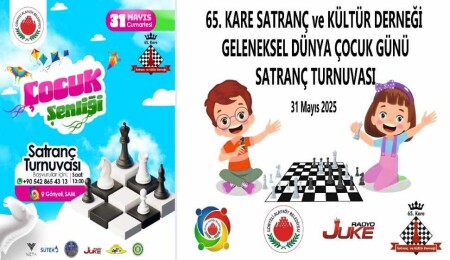 Dünya Çocuk Günü'nü satrançla kutlayacaklar