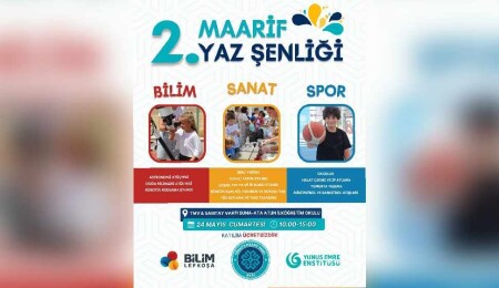 İkinci Maarif Yaz Şenliği yarın yapılıyor